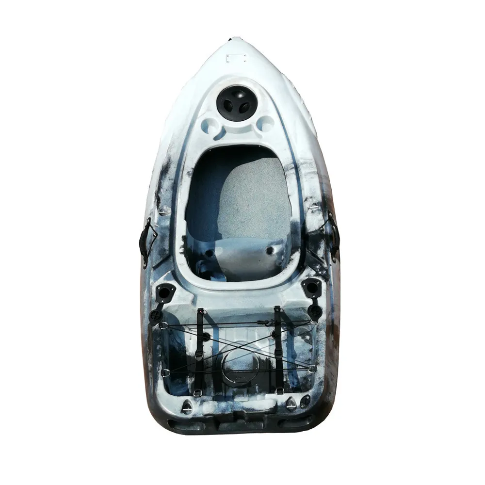 Wholesale Single Seat Ocean Fishing Kayaks 1 person inflatable canoe boat whitewater sea inflatable kayak