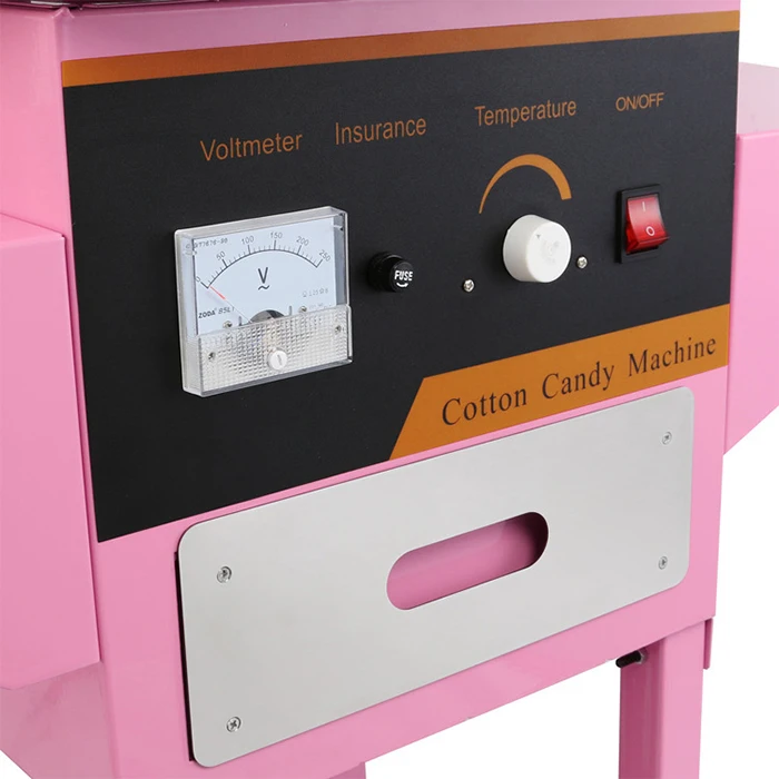 Electric Cotton Candy Machine Automatic Candy Floss Making Machine for Commercial Use on Sale