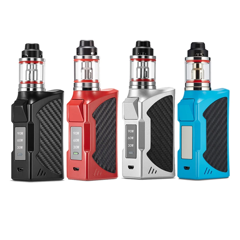 Новое поступление 2021, светодиодные бокс-моды 90 Вт, вейп 2200 мАч, перезаряжаемый аккумулятор, вейп мод