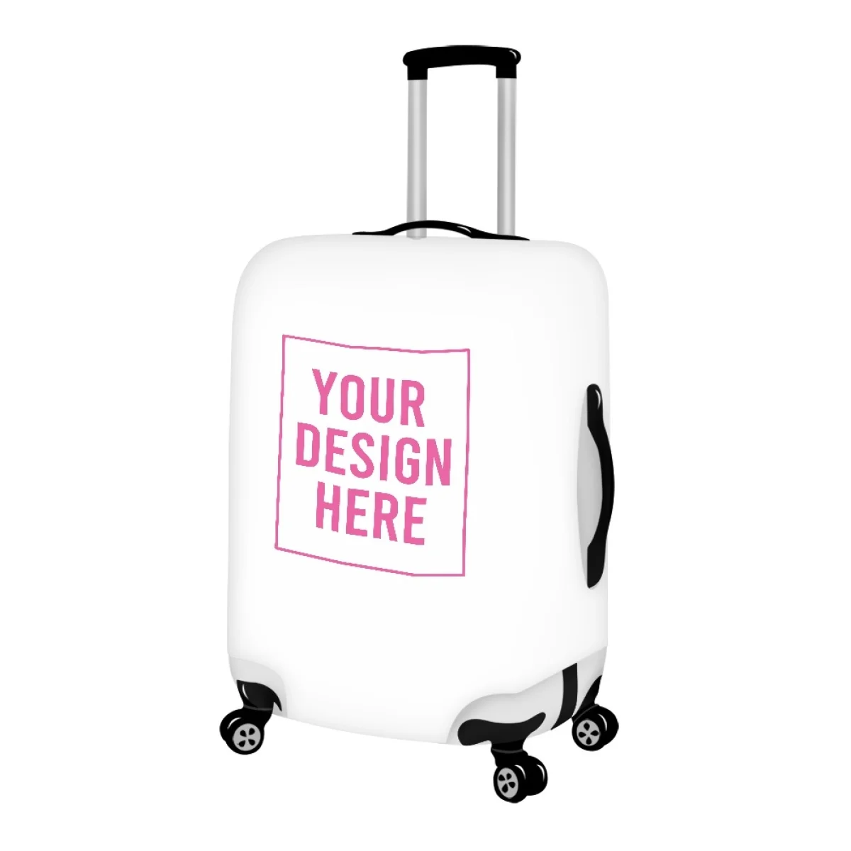 Print On Demand Ukraine Flag Sunflower Design Pattern Travel Luggage Protective Cover Suitcase Case Bag Cover Travel Accessory