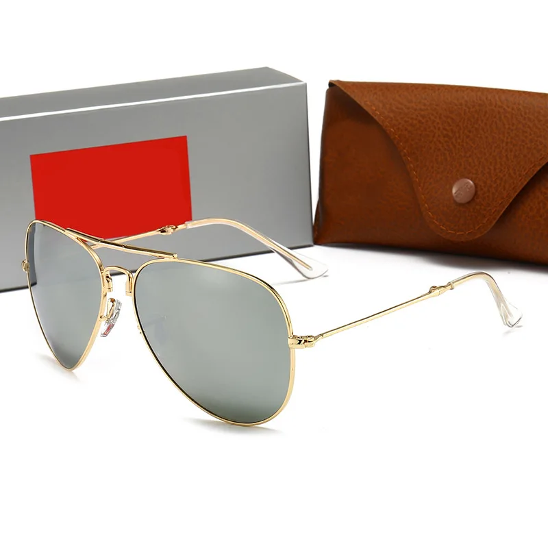 Горячие продажи стеклянные солнцезащитные очки для мужчин на открытом воздухе путешествия роскошные UV380 поляризованные