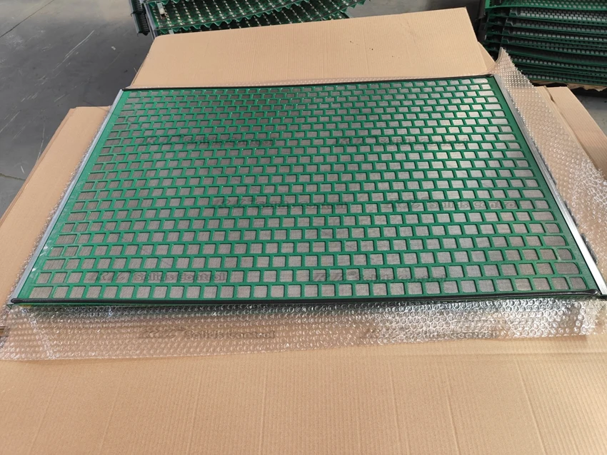 Solid control oil drilling vibrating screen wave screen