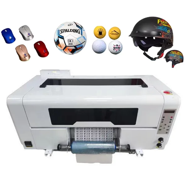 UV DTF printer for phone case bottle glass metal sticker for Labels, drinking glasses