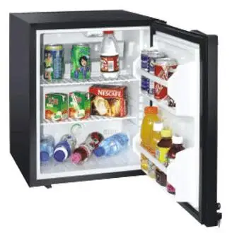 40 Liters single glass door Thermoelectric minibar semiconductor fridge for hotel room