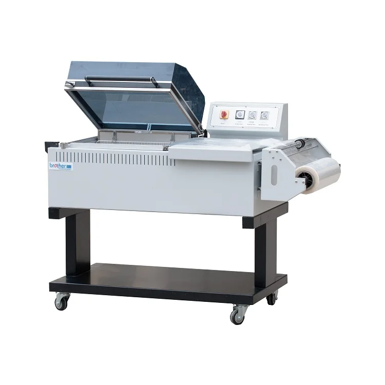 Brother FM5540 Small Book Egg Tray Case 2 In 1 L Type Shrinking Film Wrapping Sealing Packaging Machine L Sealer