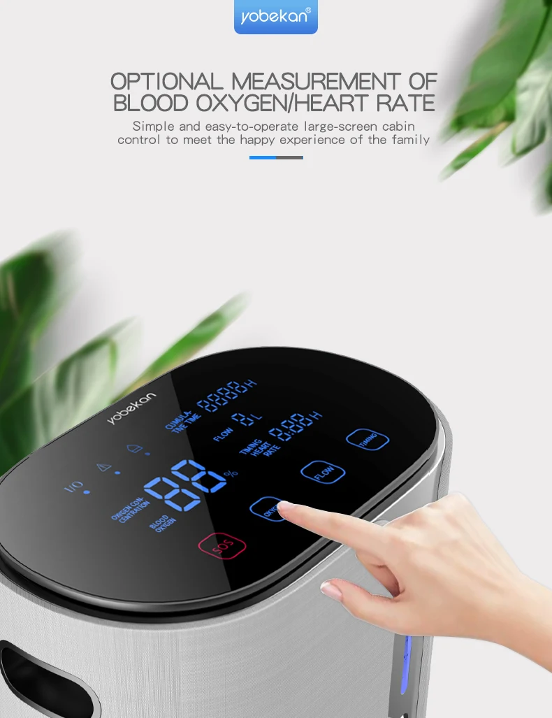 Yobekan 1L-9L Portable Mini Oxgen Medical Grade Household Homecare Oxygen-Concentrator Oxygen Concentrator For Hospital and Home