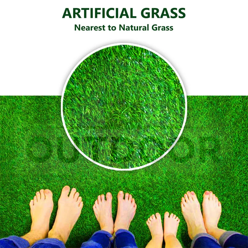 High density football field artificial grass carpet artificial football grass