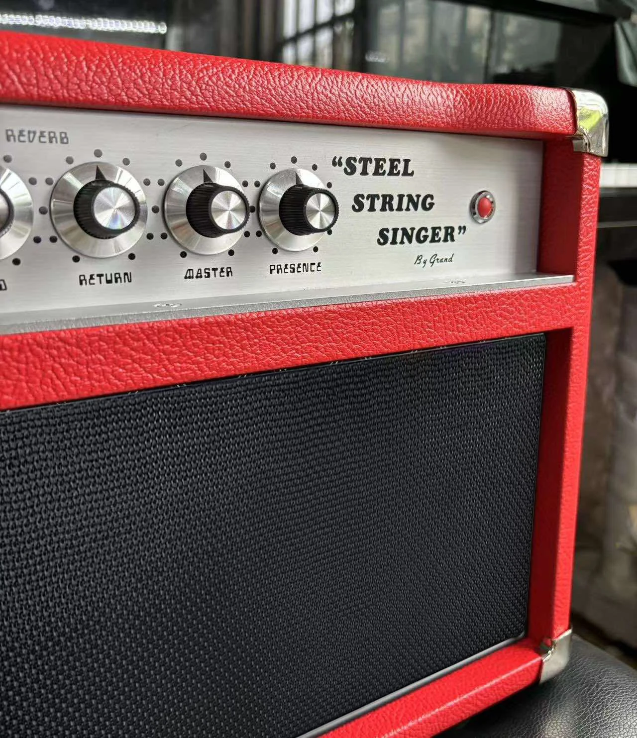 Профессиональный трубчатый усилитель для гитары 100 Вт Dumble TONE SSS100 стальной струнный клапанов в красном цвете