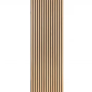 Factory Price Natural Walnut Acoustic panels Slat Wood Wall Panels Soundproof  akupanel Board form China Supplier