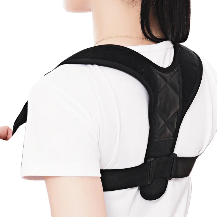 High quality adjustable upper back support posture corrector