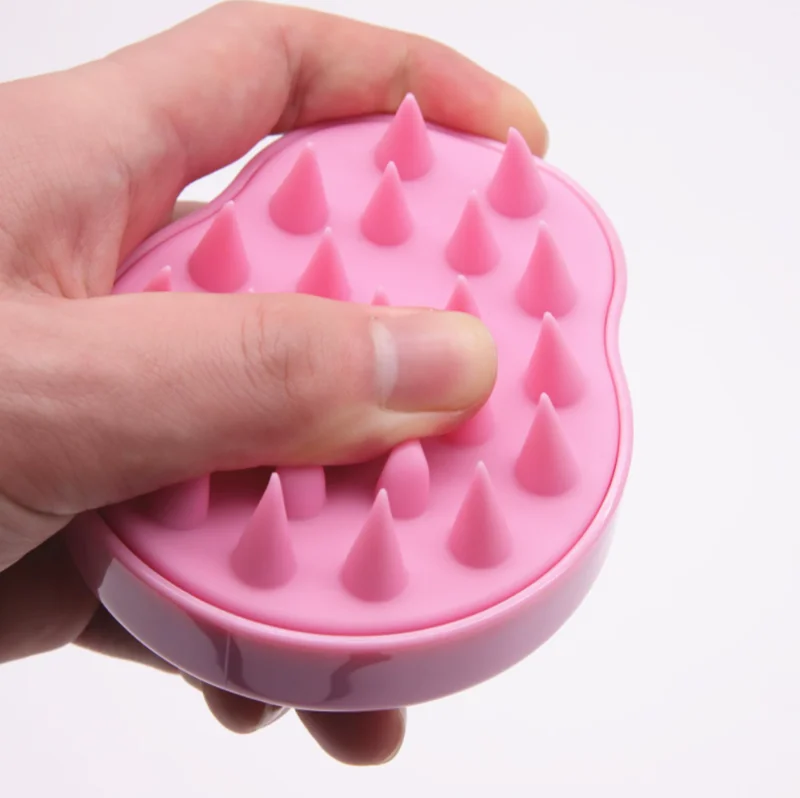 Private label hair tools scalp massage brush hair comb shampoo brush scalp hair massager