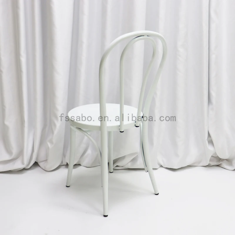 cheap metal antique thonet white mandap navy chair for wedding event
