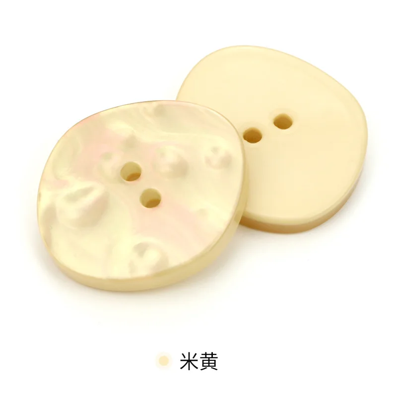 Fashion Designs Resin Buttons Special Shaped 4 Holes Sewing Button For Garment DIY Craft Decoration Red  Plastic Button