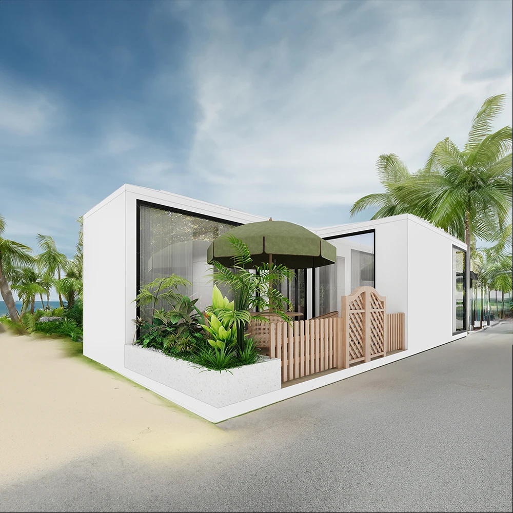 Luxury Resort Villas Modular Prefabricated Modern Design Office Living House Modular Prefab Container House