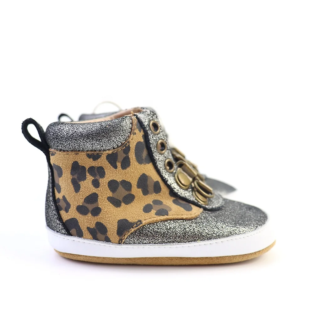 Wholesale Customize Girls Boys Fashion Boots Toddler Suede Leather Sute