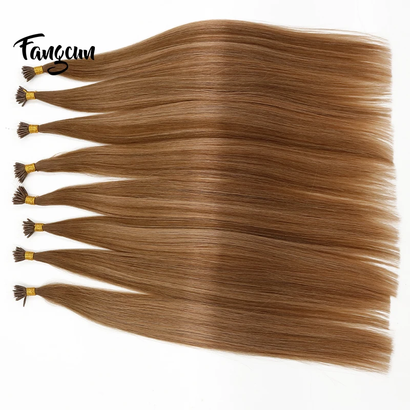 Most Popular Colors  Real Russian Cheap Unprocessed Sample Order Available Virgin Silk Soft Plastic Nano Ring Hair Extension