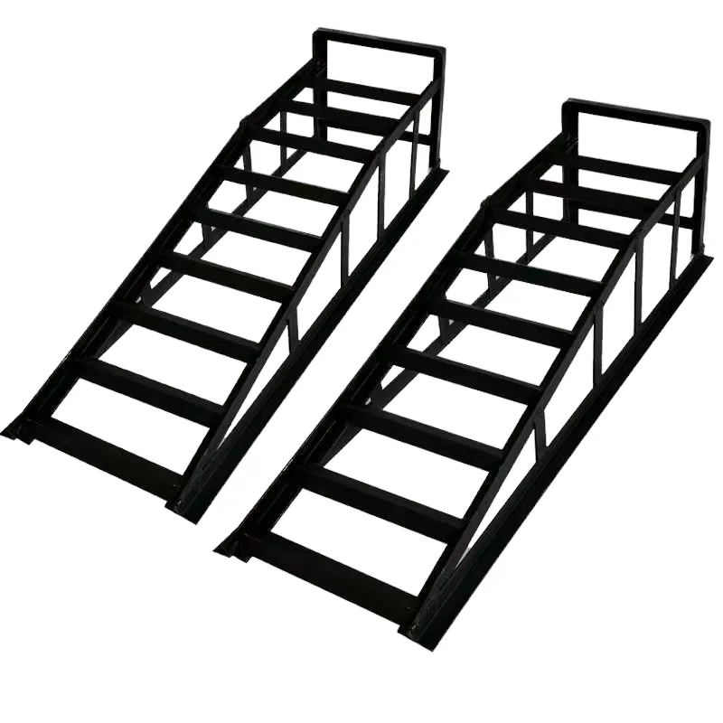 2 Ton Garage Repair Equipment Two-Post Design Car Ramp for Repair Cars and Trucks hydraulic car ramp portable