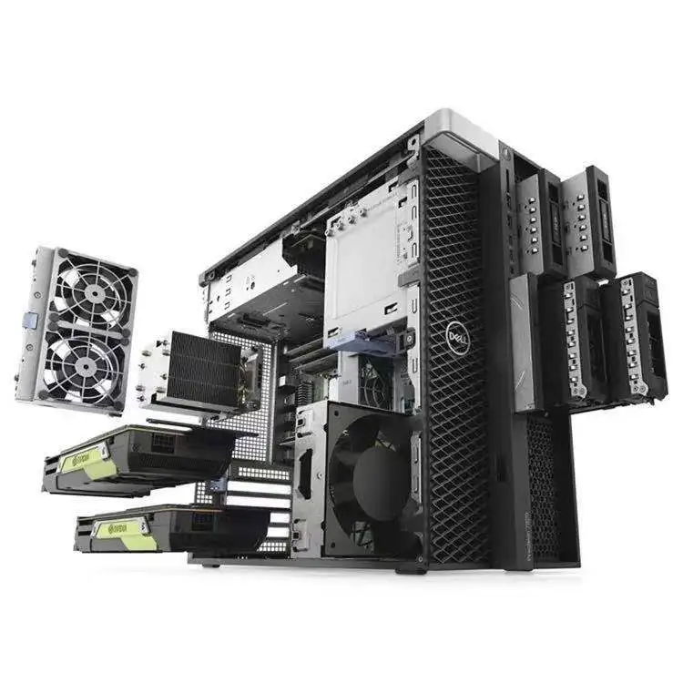 Hot Selling Dell 7920 Workstations Intel 4214 Desktop 5u Tower Precision T7920 Tower Workstation