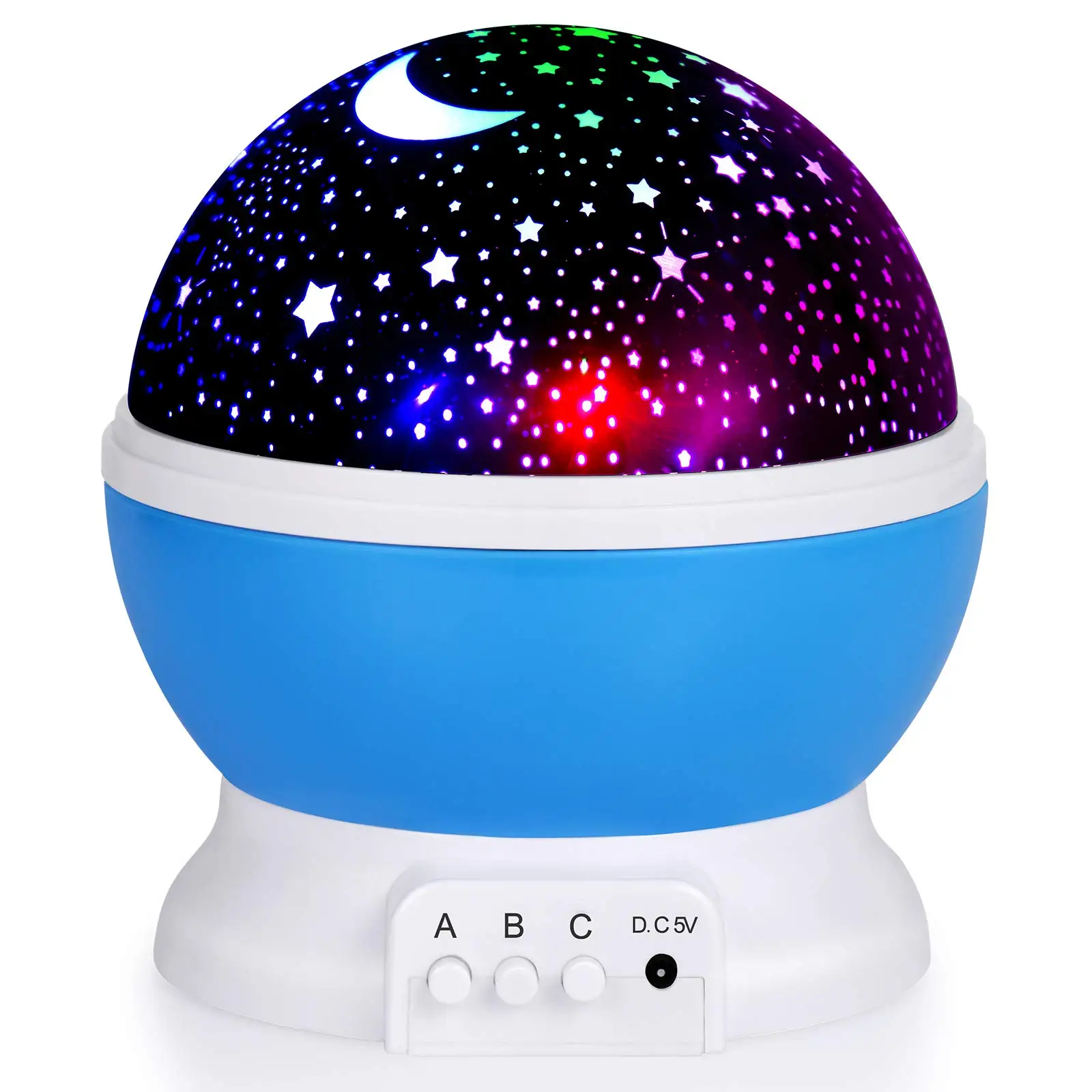 TIANHUA 360 degree Starry smart wifi mini led car roof star night light projector nebula Lamp Product