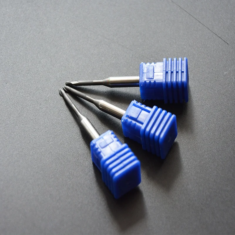 DC Coated 0.6/1.0/2.0mm Dental Zirconia Milling Burs for DWX 50 CAD CAM Milling System Diamond Coating Burs