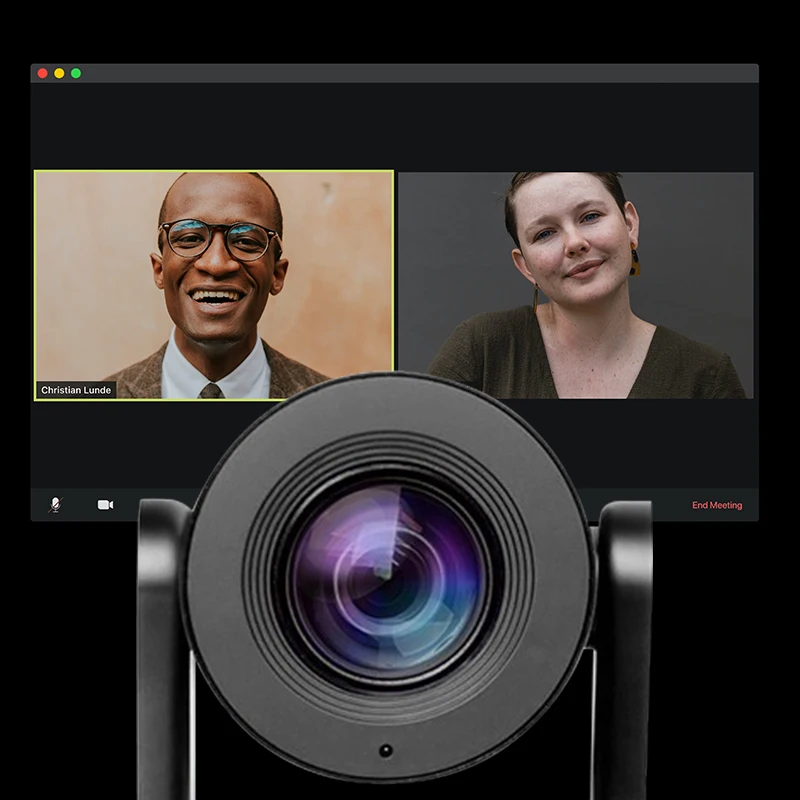 New Business Class 20X Optical Zoom Wide Angle Gimbal USB Full Auto Focus Live Conference Room Camera