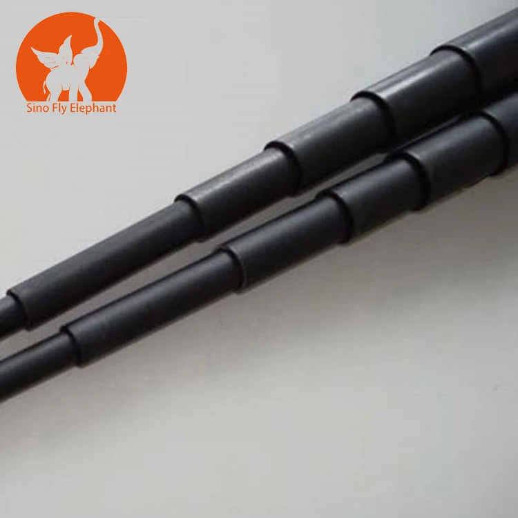 Good quality heavy duty carbon fiber telescopic poles glass mast