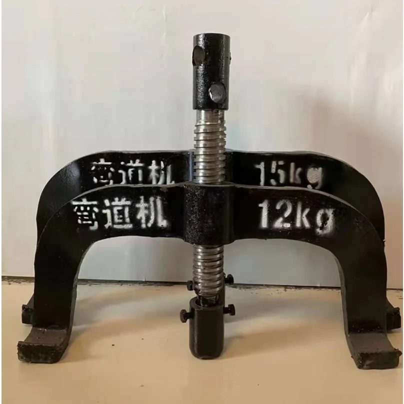 manual type rail bender used for bending 12lb 18lb 25lb light steel rails