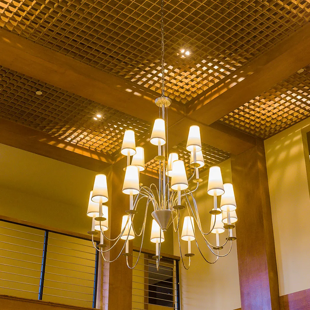 Decorative Drop Ceiling Metal Grid Aluminum Open Cell Ceiling for Supermarket