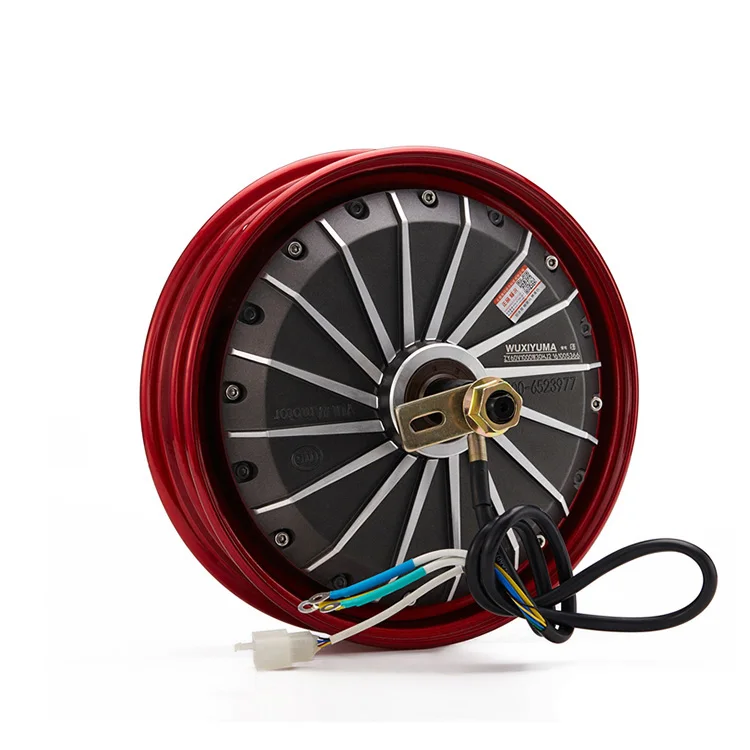 YM MOTOR 16 Inch wheel hub motor 72V high power brushless hollow shaft bldc electric 3000W - 8000w hub motor kit