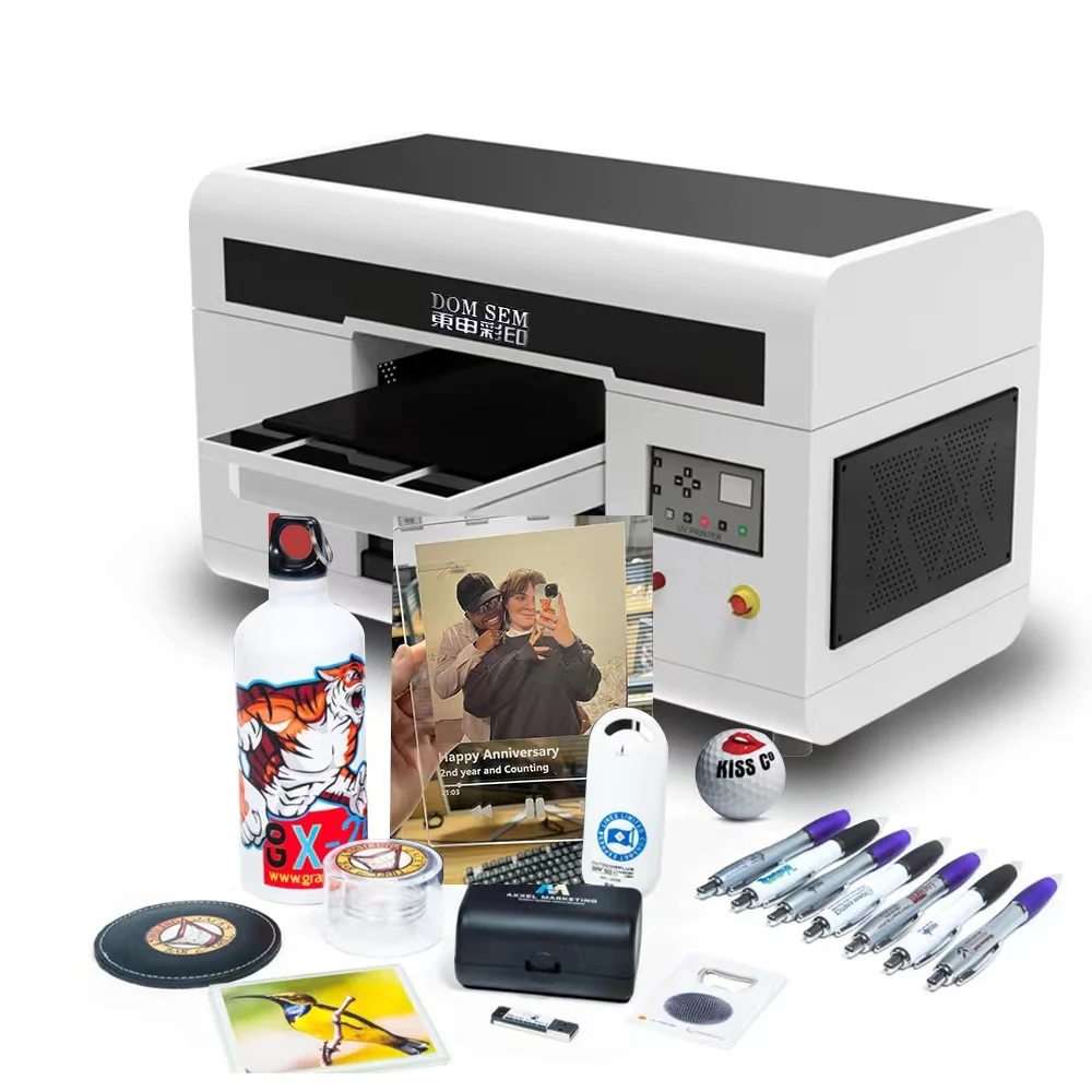 A3 transfer uv sticker dtf printer for pet film sheet sticker uv printing machine