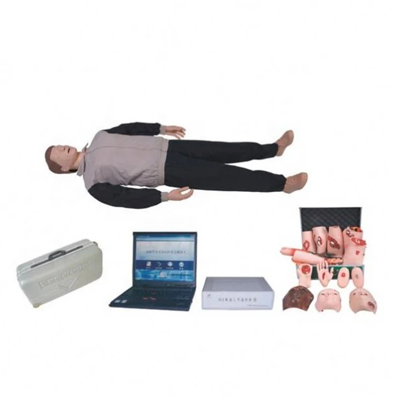Good precision magnified human model realistic medical education use trauma training manikin for education training