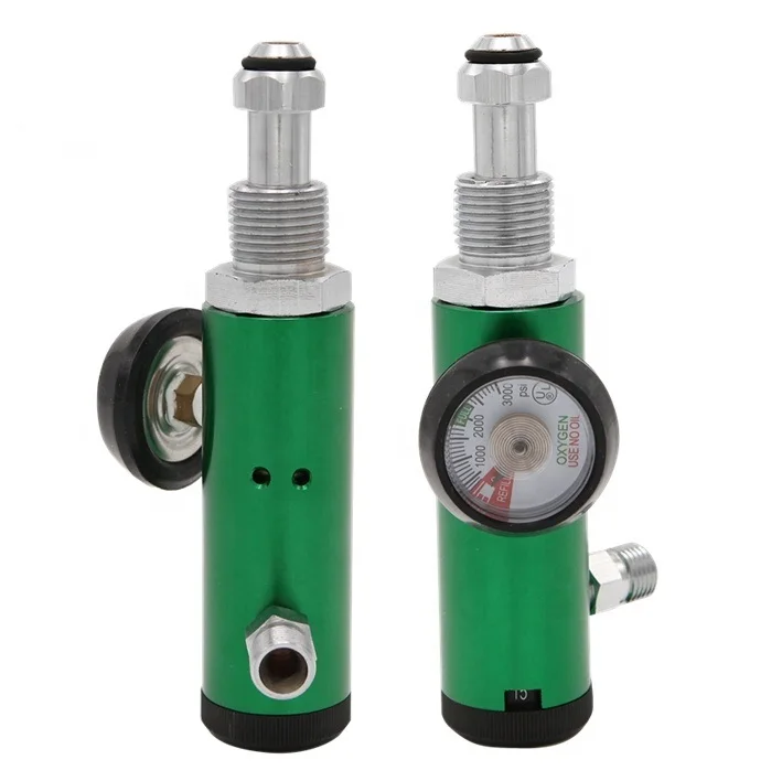 high quality click regulador tanque de oxigeno bull nose brass oxygen tank regulator  bullnose oxygen regulator