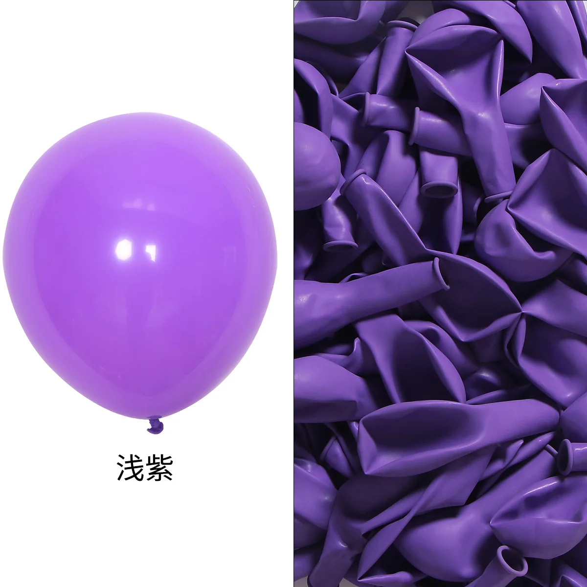 China 10 Inch 100pcs Assorted Color Matte Color Latex Birthday Helium Party Balloons Globos-al-por-mayor Latex