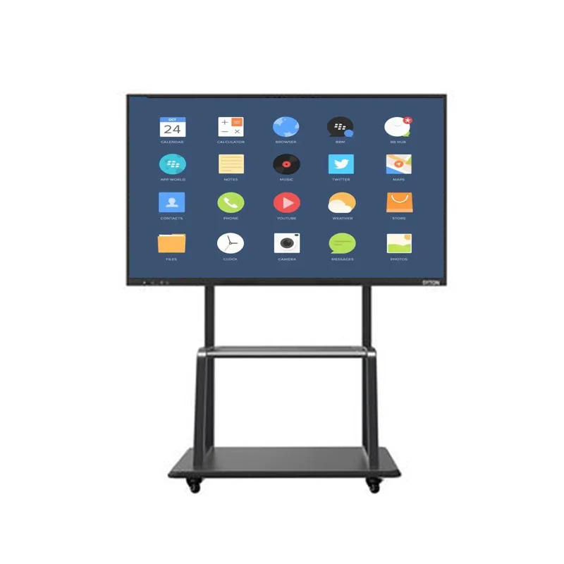 55/65/75/86/100/110 Inch All In One Monitor 4K Touch LCD Smart Education Board TV  Interactive Whiteboard For Education Meeting
