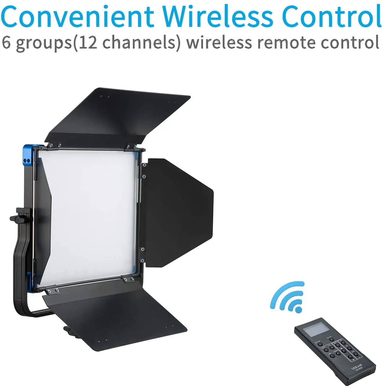 Мобильное приложение под контролем цветная (RGB) Светодиодная лампа для видеосъемки light flashoot SOKANI x50 50 Вт RGB двухцветная панель свет комплект с дверью Barn & аккумулятора