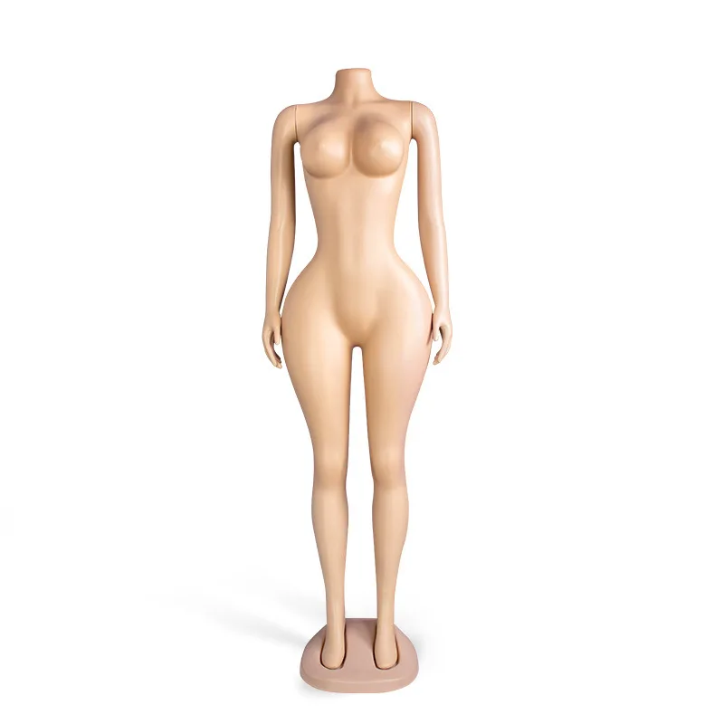 Wholesale Plus size big bust full body women mannequin plastic female mannequin