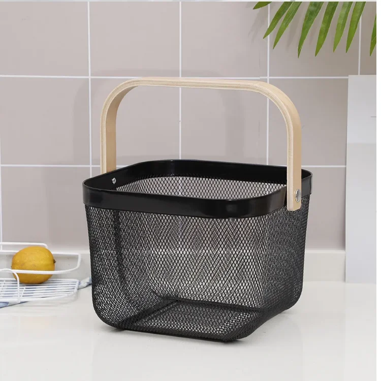 cheap price  wire baskets  metal wire  mesh  fruit food  basket