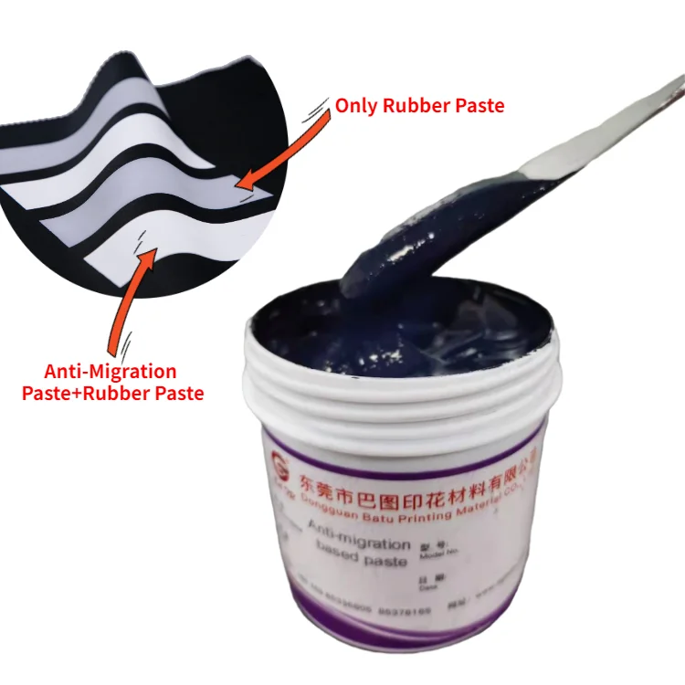 High Quality Anti-Sublimation Undercoating Paste Factory Direct Sales Anti-Migration Base Paste for T-shirt Screen Printing