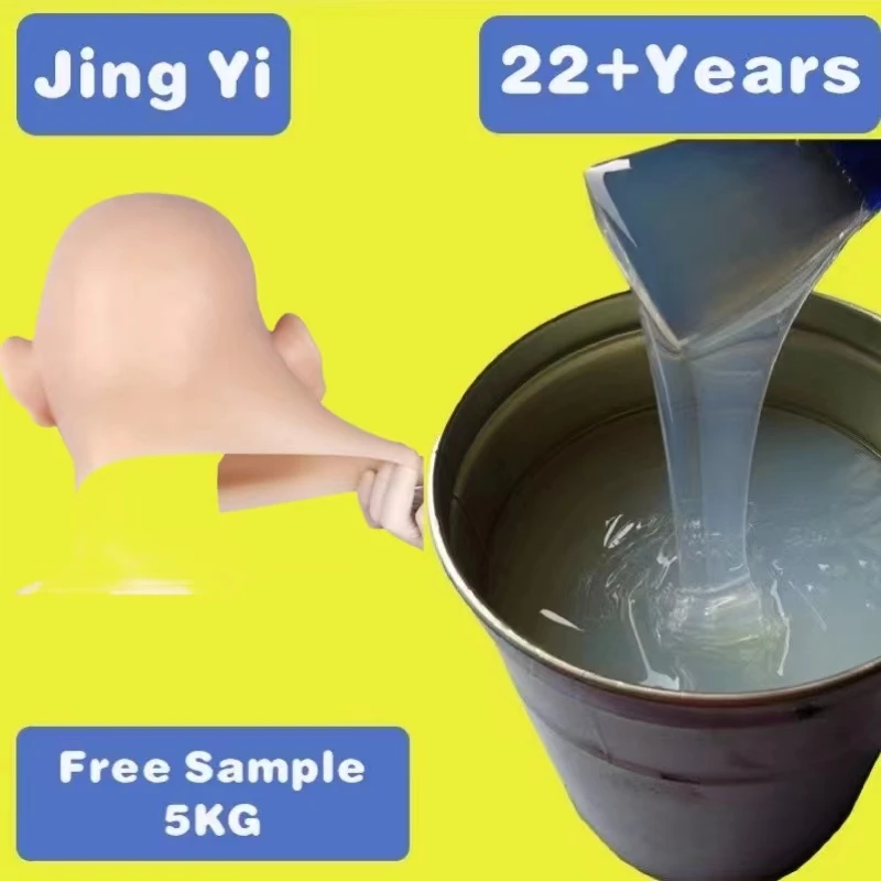 Factory Wholesale super soft human lifecasting rtv liquid silicone rubber material silicone skin