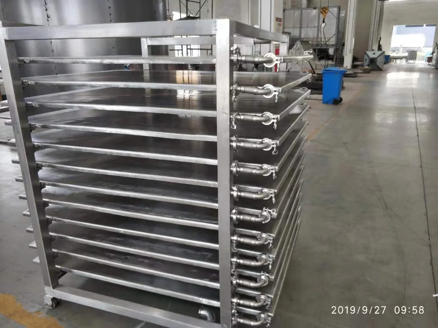 FZG Selling Well All Over The World Price Of Carrageenan Drying Machine Stainless Steel Tray Dryer Vacuum Oven