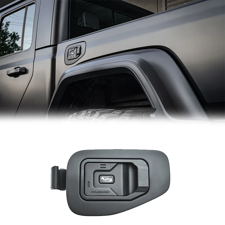 FURY 2020 2021 2022 accessories Aluminum TANK GAS COVER for Jeep Gladiator JT