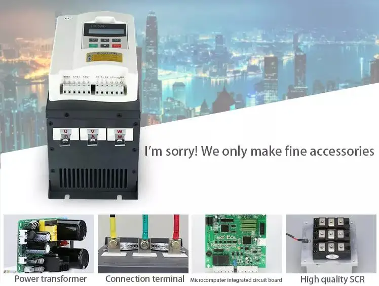 8 Kinds Motor Protection 100HP 50Hz/60Hz 380V Soft Starter 75KW 3Phase 440V For Water Pump System