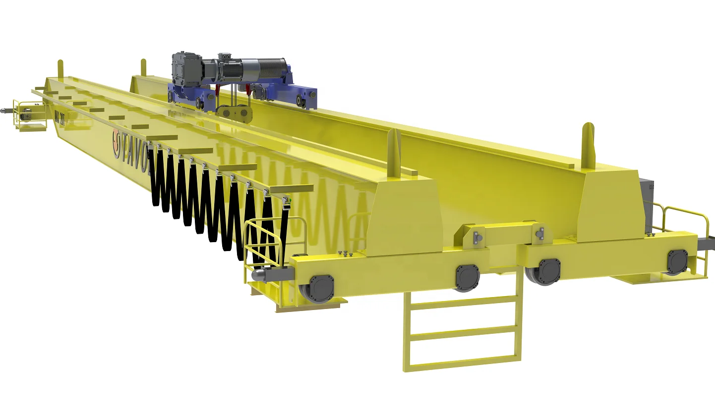 Tavol Brand European Type Double Girder Bridge Crane 5t 10t 15t 20t 25t 30t 40t 50t 60t