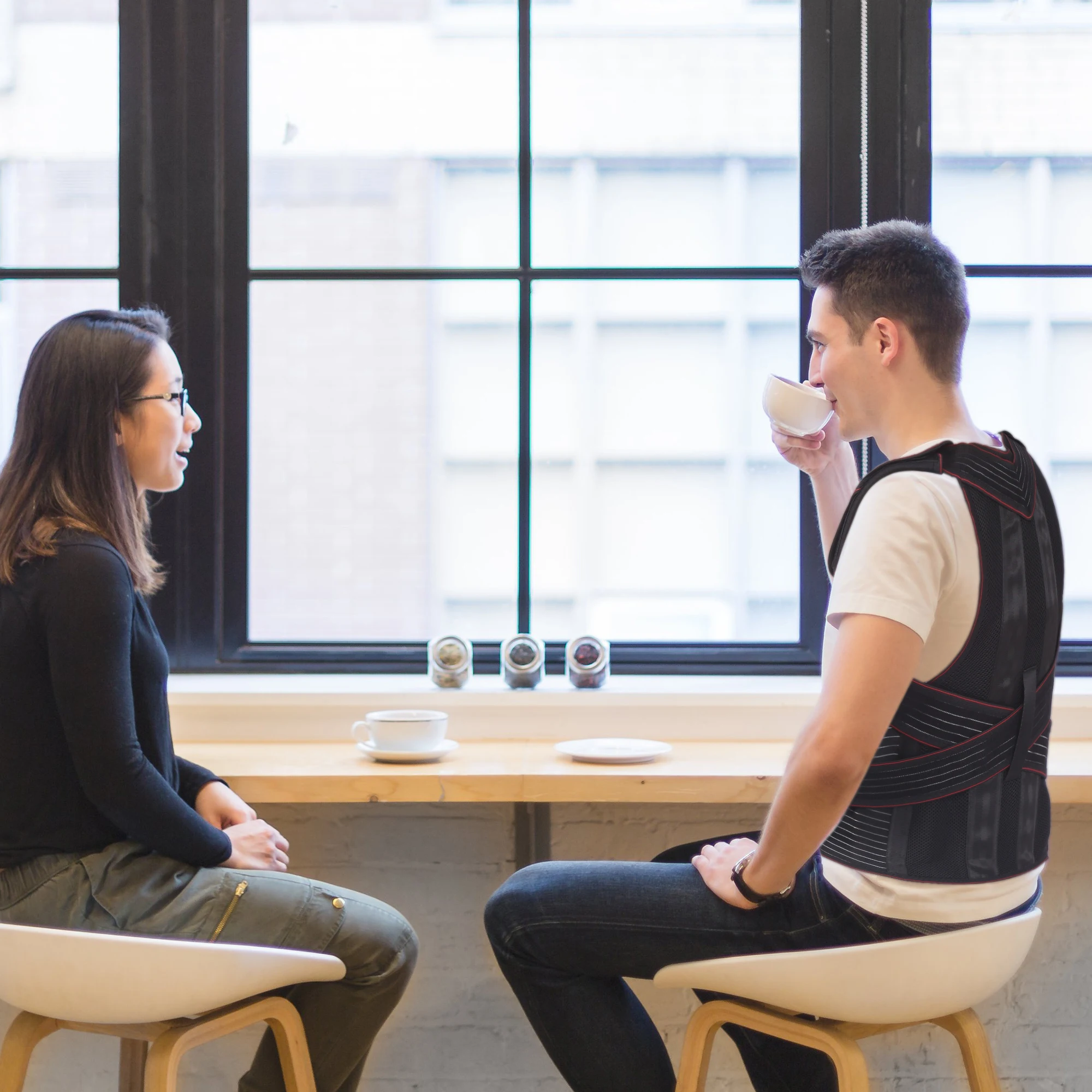 Spinal fixation shoulder neck back posture correction hunchback support back posture correction brace