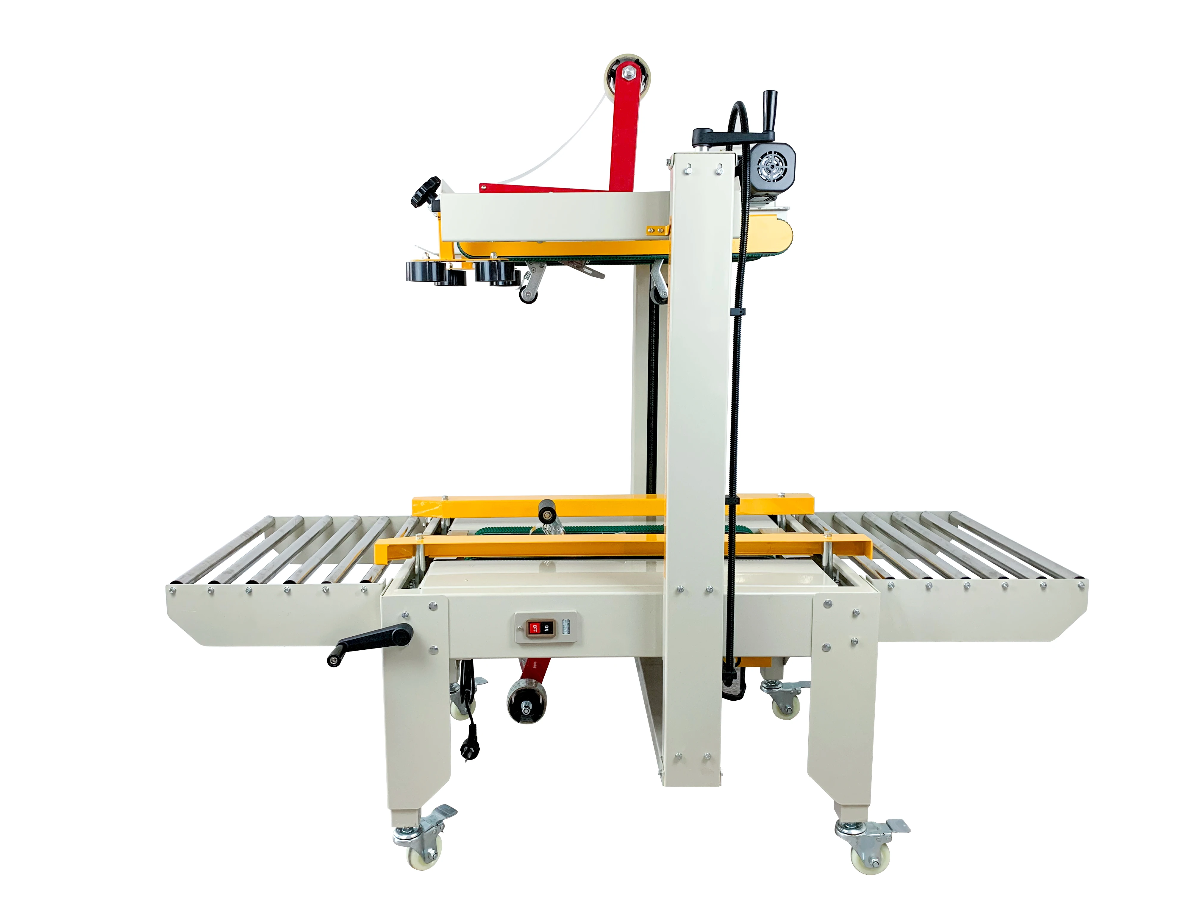 Lianjun Factory Price Adhesive Taping Sealing Machine Cardboard Box Carton Packer Sealer Packing Machine Case Box Machine