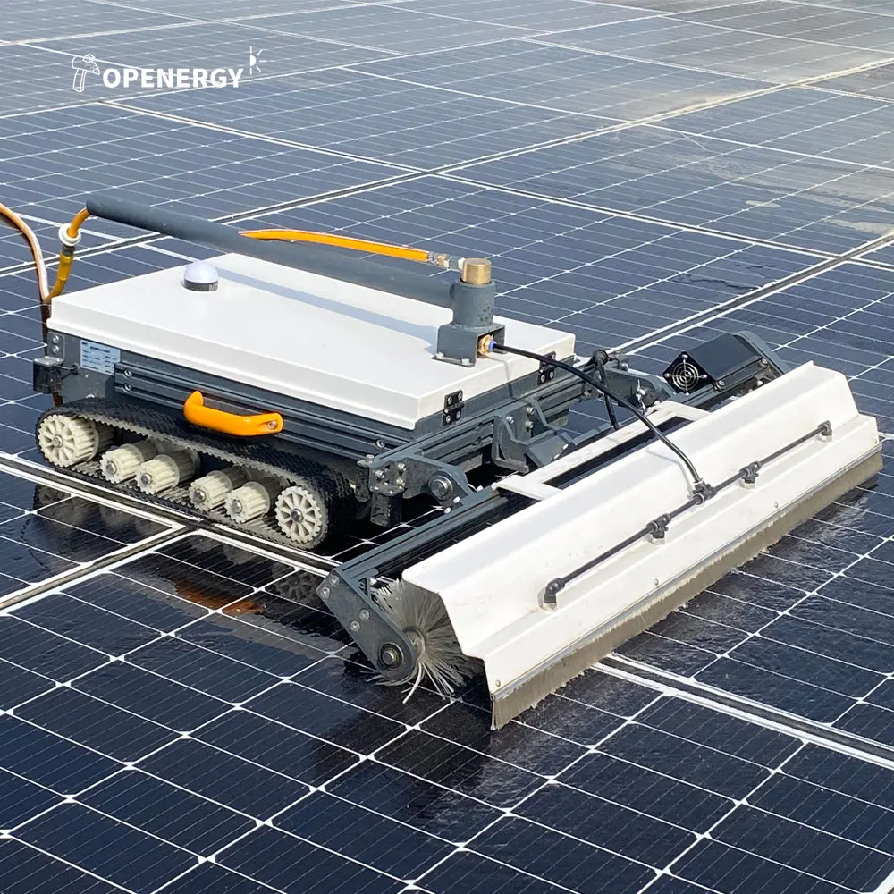 solar panels cleaning kit industrial robot cleaner solar panel reinigungsroboter for panel 20 deg