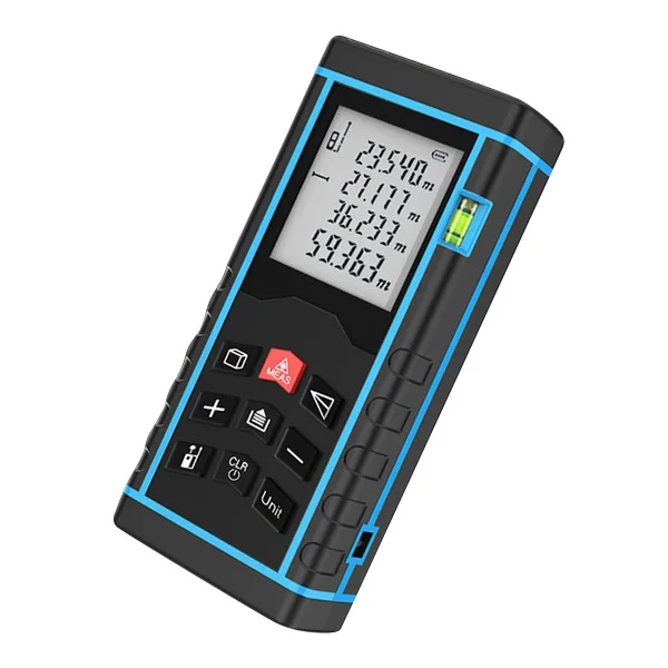 Laser Distance Meter Digital Measure Tool 40/60/80/100 Meter Handheld Infrared Outdoor Room Measuring Instrument with LCD