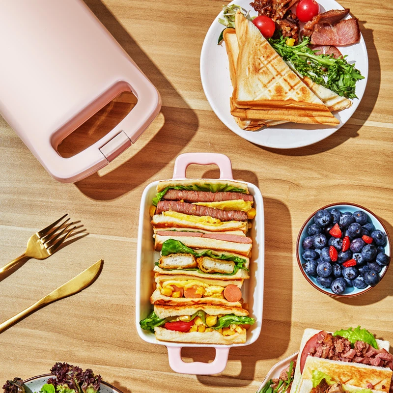 Sandwich machine Light food breakfast machine sandwich heat press toaster electric baking pan for toast