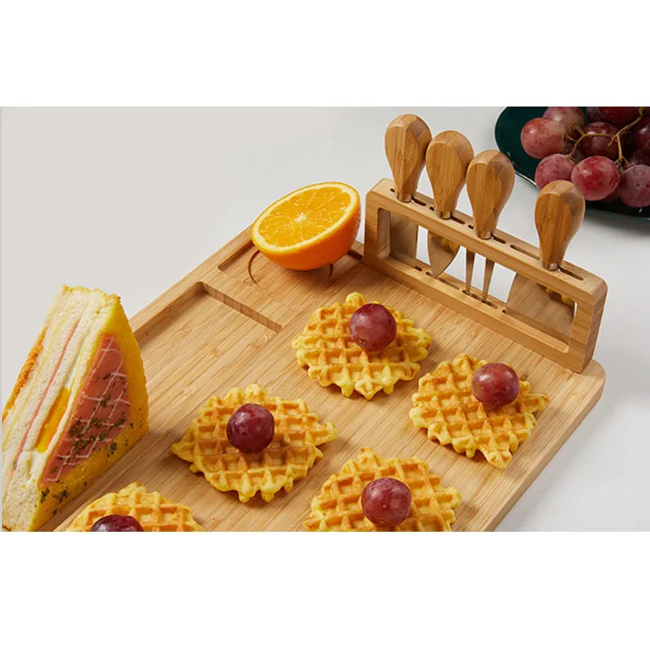 Household kitchenware western tableware cutlery knife and fork bread and cheese sticky plate gourmet plate