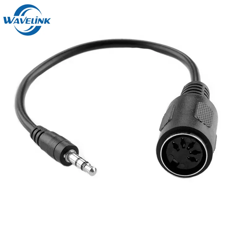 Mini Din Male  5Pin 6Pin 7 8 9Pin Plug Connector To Usb 6 Rca Midi Power Extension Mini Audio Cables For Computer
